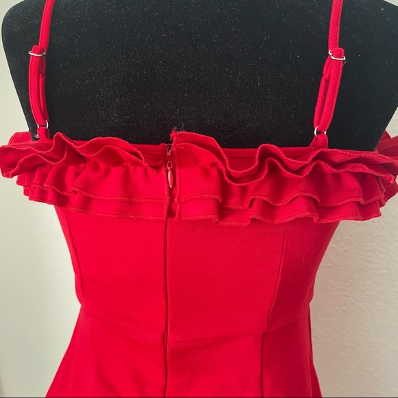 Forever 21 Mini Red Dress - Picture 6 of 7